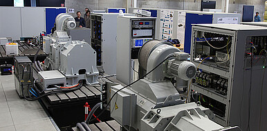 Overview ETI engine test field at KIT Campus East. (Image: ETI / KIT)