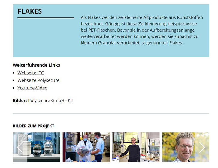 Die einzelnen Blogbeiträge bieten nicht nur eine ausführliche inhaltliche Beschreibung des Projektes. Im Beitrag finden sich neben einer Bildergalerie u.a. auch nützliche Erklärungen sowie weiterführende Links. (Bild: IRM)