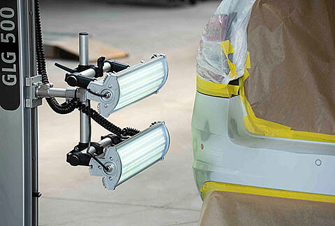 Light instead of solvent: UV hardening with LEDs