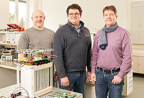 Safe home storage for decentralized power supply