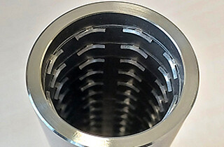 Fertigung von Rohren mit topografischen Innenstrukturen