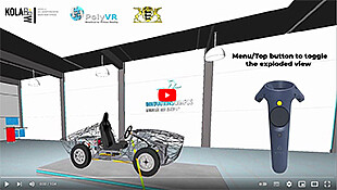 VR-Demo ICM eVee test vehicle 