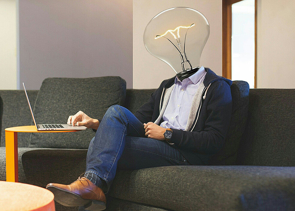 Symbolisches Bild: Geistiges Eigentum entspricht wortwörtlich einer Schöpfung des Geistes. Im wissenschaftlichen Umfeld werden vor allem Erfindungen in Form von Schutzrechten als geistiges Eigentum gesichert. (Bild: mohamed_hassan / pixabay.com)