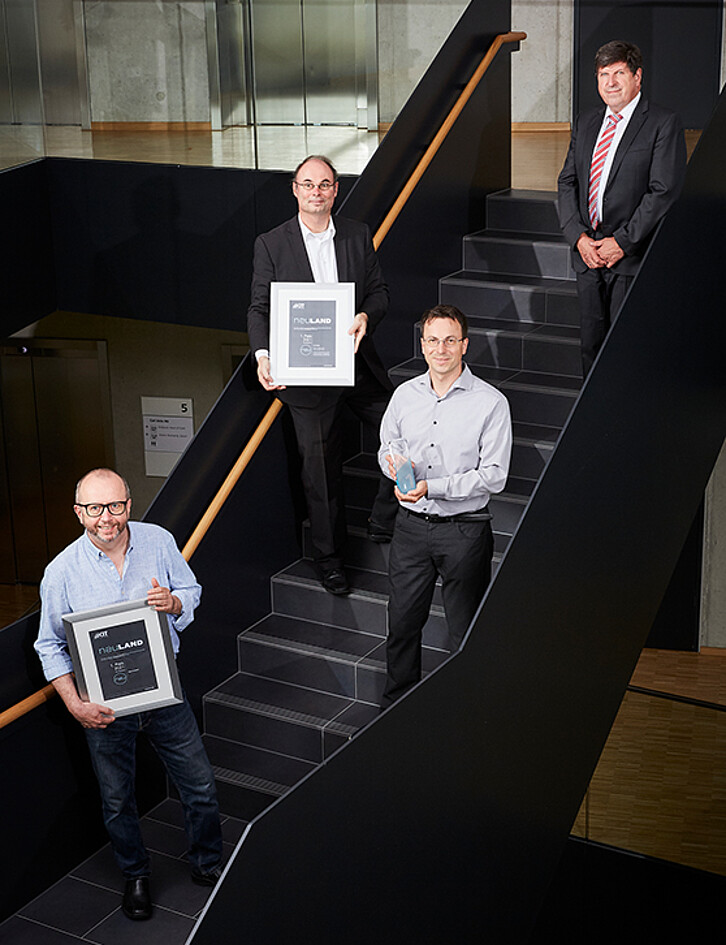 Aquarray sichert sich beim Innovationswettbewerb 2021 den ersten Platz in der Kategorie Transferpreis