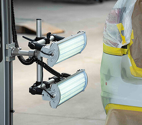 Licht statt Lösungsmittel: UV-Aushärtung mit LEDs (Bild: mpg-lightsystems)