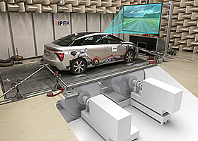 744 - Rollenprüfstand für hochautomatisierte Fahrzeuge 