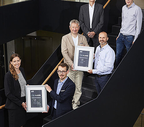 3rd place transfer award: NukPlaRStoR project (Photo: Magali Hauser / KIT)