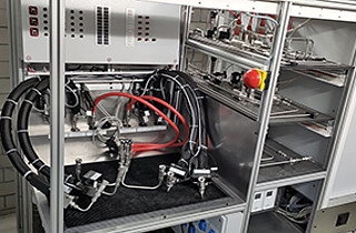 Leistungstest für Brennstoffzellensysteme