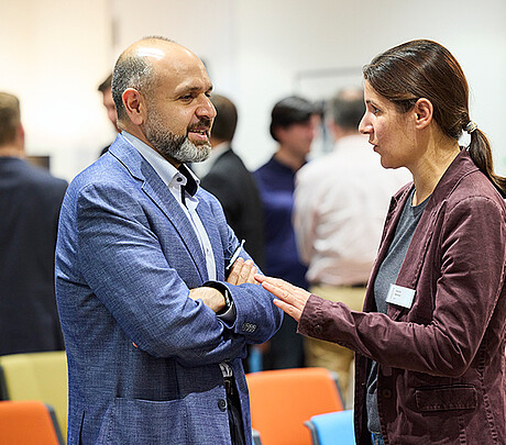 The participating professors also exchanged their perspectives on the semiconductor industry. (Photo: KIT)