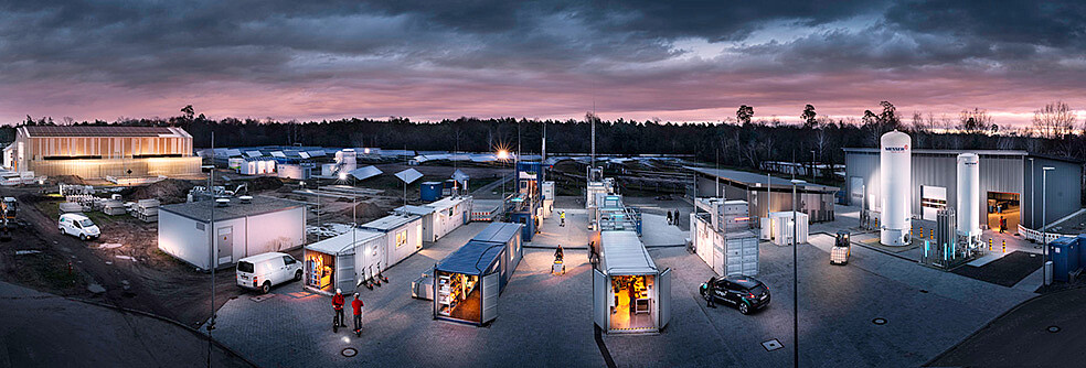 Das Energy-Lab 2.0 am Campus Nord des KIT (Bild: KIT)